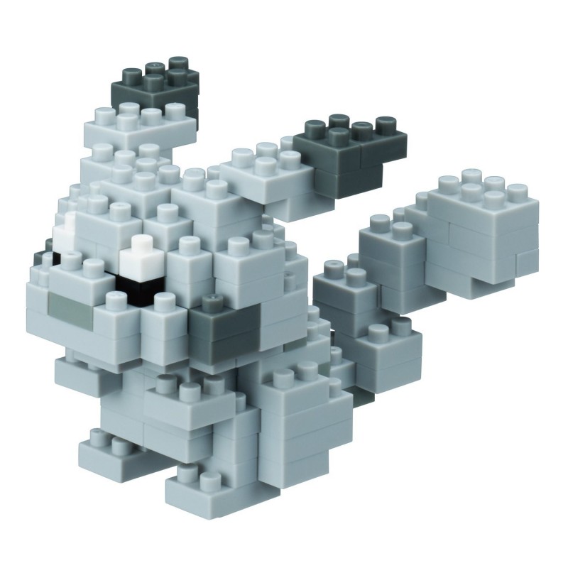 Pikachu Monochrome Nbpm 014 Nanoblock Meets Pokemon