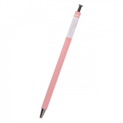 MARK'STYLE COLORS Kugelschreiber aus Holz, rosa...