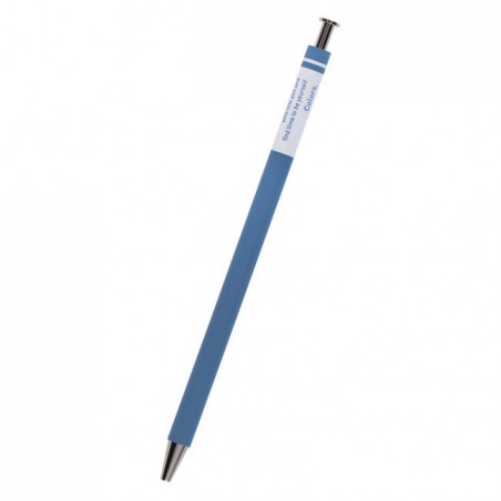 MARK'STYLE COLORS stylo en bois, bleu CLO-BP01-BL (rechargeable)