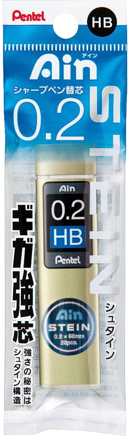 Pentel Ain Stein Lot De 3 Mines De Rechange Pour Porte-mines