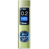 HB ø 0,2 mm - lot de 20 mines de recharge au porte-mines AIN STEIN XC272W-HB par Pentel