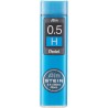 H ø 0.5mm - lot de 40 mines de recharge porte-mines AIN STEIN XC275-H de Pentel