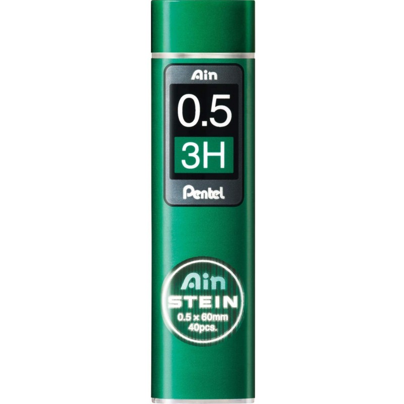 3H ø 0.5mm - lot de 40 mines de rechange porte-mines AIN STEIN XC275-3H de Pentel