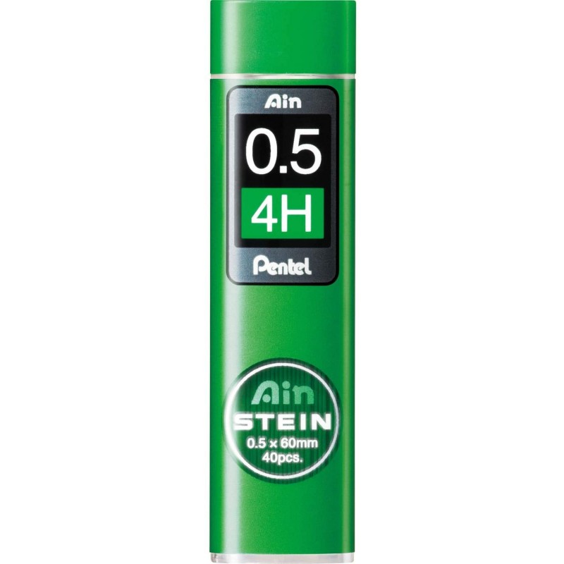 4H ø 0.5mm - lot de 40 mines de rechange porte-mines AIN STEIN XC275-4H de Pentel