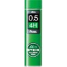 4H ø0.5mm - Set of 40 Leads for Mechanical Pencils - AIN STEIN XC275-4H by Pentel