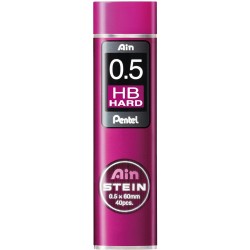 HB hard ø0.5mm - Set of 40 Leads for Mechanical Pencils - AIN STEIN...