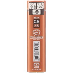 3B ø 0.5mm - lot de 40 mines de rechange porte-mines 0,5 mm AIN STEIN XC275-3B de Pentel