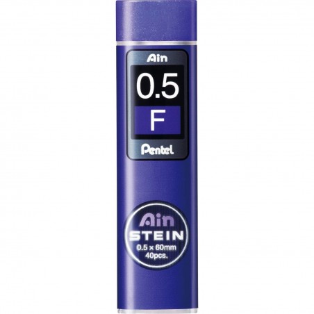 F ø 0.5mm - lot de 40 mines de recharge porte-mines 0,5 mm AIN STEIN XC275-F de Pentel