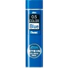 couleur bleu ø0,5mm - lot de 20 mines de recharge porte-mines 0,5 mm AIN STEIN XC275-BL de Pentel