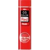 couleur rouge ø0,5mm - lot de 20 mines de recharge porte-mines 0,5 mm AIN STEIN XC275-RD de Pentel