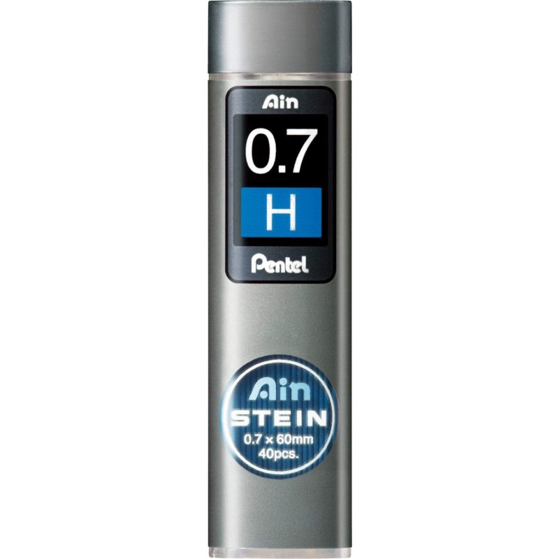 H ø 0.7mm - lot de 20 mines de rechange porte-mines 0,7 mm AIN STEIN XC277-H de Pentel