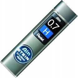 H ø 0.7mm - lot de 20 mines de rechange porte-mines 0,7 mm AIN STEIN XC277-H de Pentel