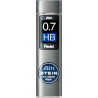 HB ø 0.7mm - lot de 20 mines de rechange porte-mines 0,7 mm AIN STEIN XC277-HB de Pentel