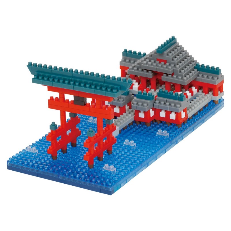 Itsukushima Shrine NBH-222 NANOBLOCK | Sights to See series