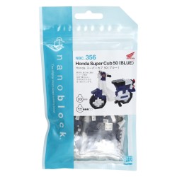 Honda Super Cub 50 blau NBC-356 NANOBLOCK | Miniature series