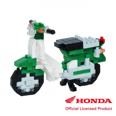 Honda Super Cub 50 grün NBC-357 NANOBLOCK der japanische mini Baustein | Miniature series