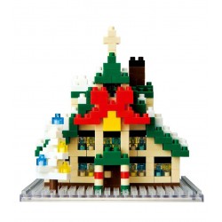 La maison de Noël (chalet) NBH-025 NANOBLOCK | Sights to...