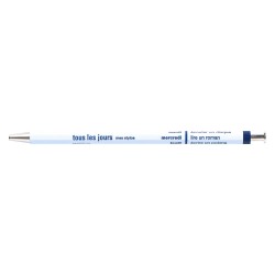 blanc MARK'S DAYS tous les jours - Stylo en bois DAY-BP1-WH (rechargeable)