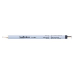 argent MARK'S DAYS tous les jours - Stylo en bois DAY-BP1-SV (rechargeable)