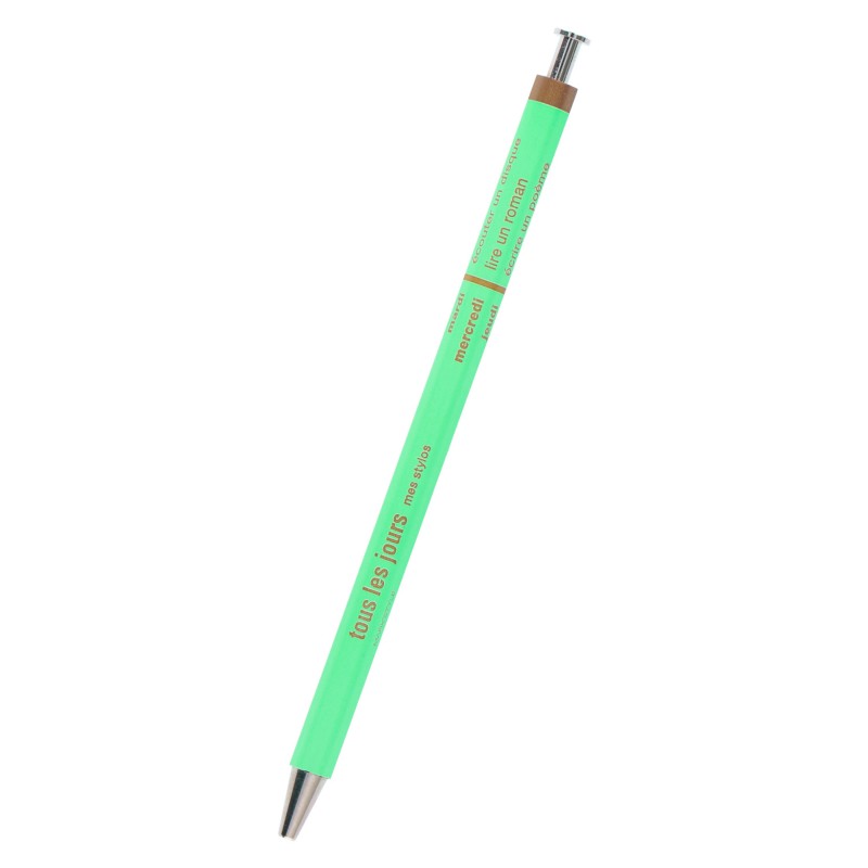 mint MARK'S DAYS tous les jours - wooden Ballpen - DAY-BP1-MI (refillable)