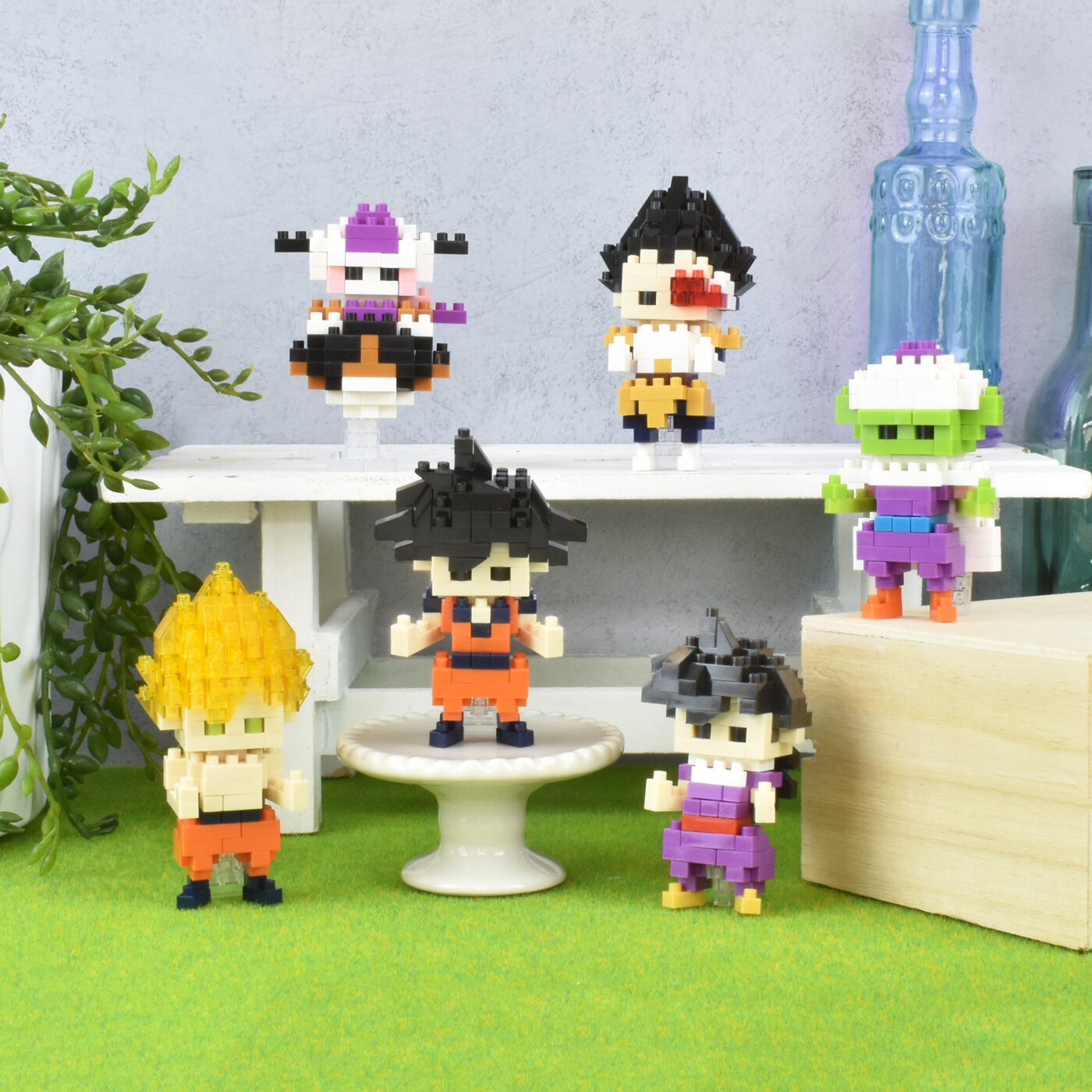 Son Goku Super Saiyajin NBDB-007 NANOBLOCK the Japanese mini