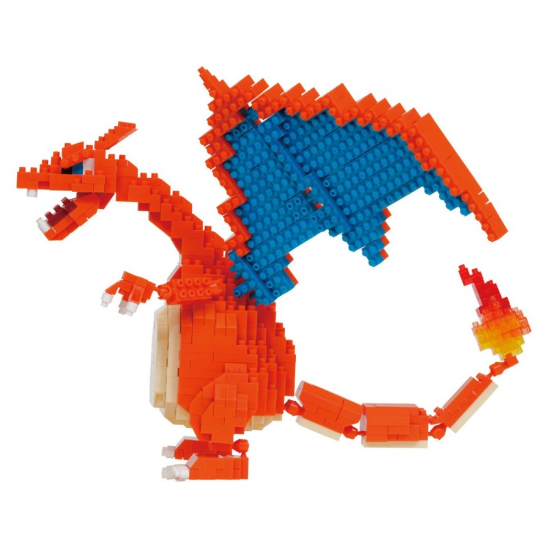 Nanoblock Pokémon Méga Dracaufeu - Figurine à Monter l Memento Mori