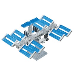 NANOBLOCK Sights to See series: Station spatiale NBH-129