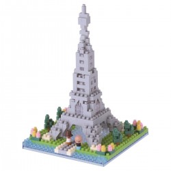NANOBLOCK Sights to See series: Banks of the Seine in Paris NBH-097