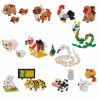 all 12 Chinese zodiac animals NB-055 NANOBLOCK | Deluxe series