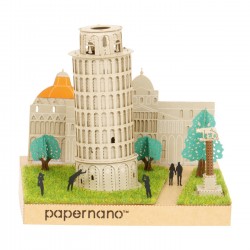 Schiefer Turm von Pisa PN-149 Paper Nano von Kawada