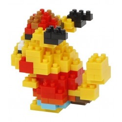 Pikachu im Mond Neujahrskostüm NBPM-081 NANOBLOCK trifft Pokemon