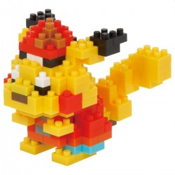 Pikachu In Lunar New Year Costume Nbpm 081 Nanoblock Meets Pokemon