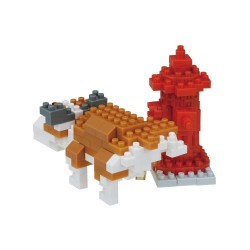 Le chien marque NBC-269 NANOBLOCK | Animals in Action Series