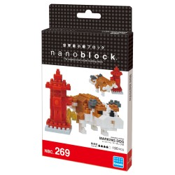 Marking Dog NBC-269 NANOBLOCK | Animals in Action Series