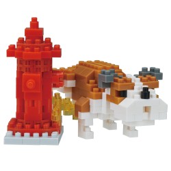 Le chien marque NBC-269 NANOBLOCK | Animals in Action Series