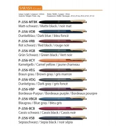 Sarasa Grand mechanical pen - Matte Black P-JJ56-MTBK by Zebra (rechargeable)