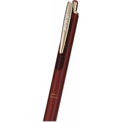 Sarasa Grand stylo mécanique - Rouge noir P-JJ56-VRB par Zebra (rechargeable)