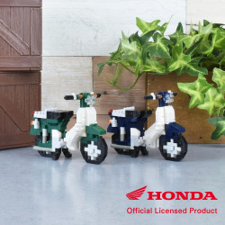 Honda Super Cub 50 green NBC-357 NANOBLOCK | Miniature series