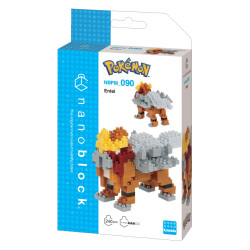 Entei NBPM-090 NANOBLOCK meets Pokemon