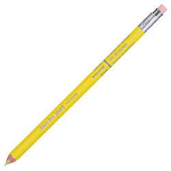 yellow refillable wooden mechanical pencil 'tous les...