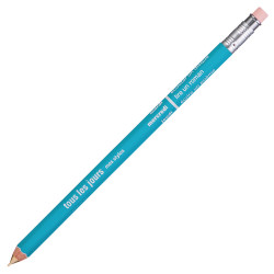 turquoise refillable wooden mechanical pencil 'tous les...