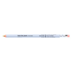 silver, refillable wooden mechanical pencil 'tous les jours' DAY-SH1-SV by MARK'S DAYS