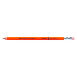 orange, refillable wooden mechanical pencil 'tous les jours' DAY-SH1-OR by MARK'S DAYS