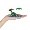 Parasaurolophus am Wasser NBC-367 NANOBLOCK | Miniature series