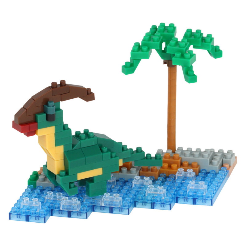 Waterside Parasaurolophus NBC-367 NANOBLOCK | Miniature series