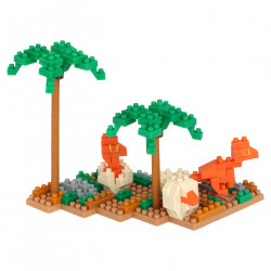 Hatching Tyrannosaurus Rex NBC-366 NANOBLOCK | Miniature series