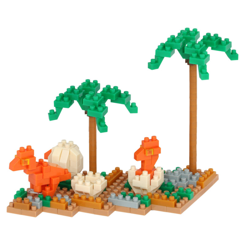 Hatching Tyrannosaurus Rex NBC-366 NANOBLOCK | Miniature series