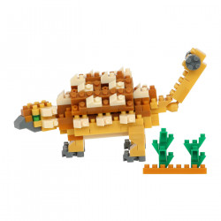 Ankylosaurus NBC-364 NANOBLOCK mini bloques de construction japonaise | Miniature series