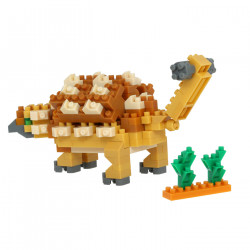 Ankylosaurus NBC-364 NANOBLOCK mini bloques de construction japonaise | Miniature series