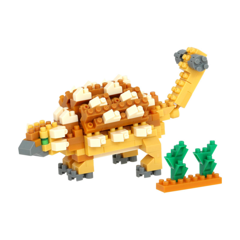 Ankylosaurus NBC-364 NANOBLOCK mini bloques de construction japonaise | Miniature series